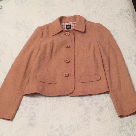 GAP Jackets & Blazers - Vintage Gap light brown wool blazer
